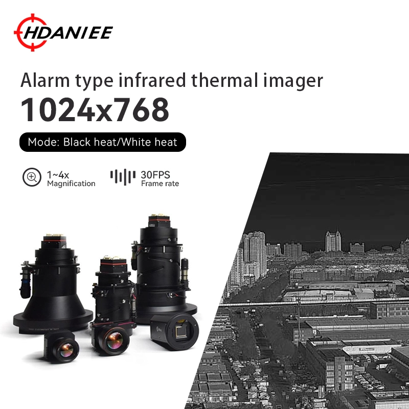 Módulo de imágenes térmicas sin refrigeración de alta resolución F1280 / F1920 - Núcleo VOx de 1280 × 1024 / 1920 × 1280 1