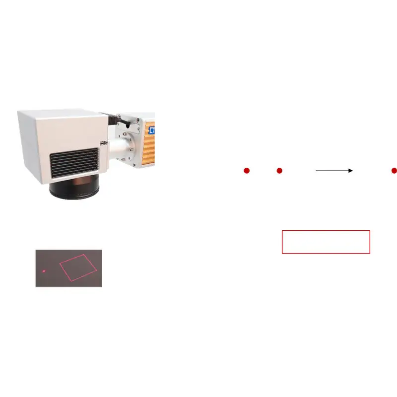 New laser coding printer easy-operated for auto parts printing 2
