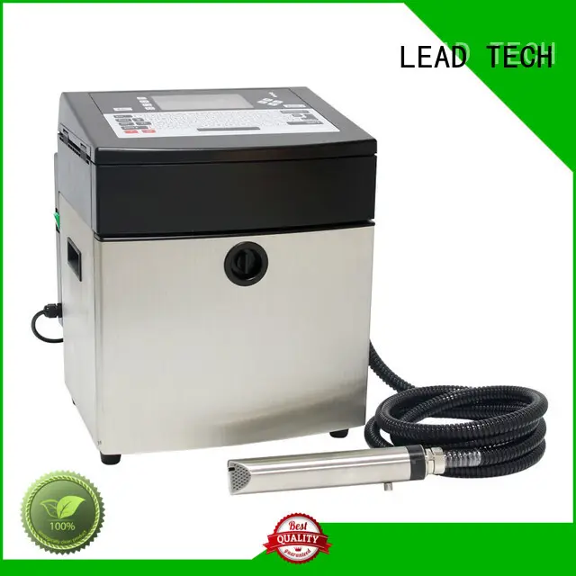 innovative industrial inkjet barcode printers custom aluminum structure LEAD TECH 1