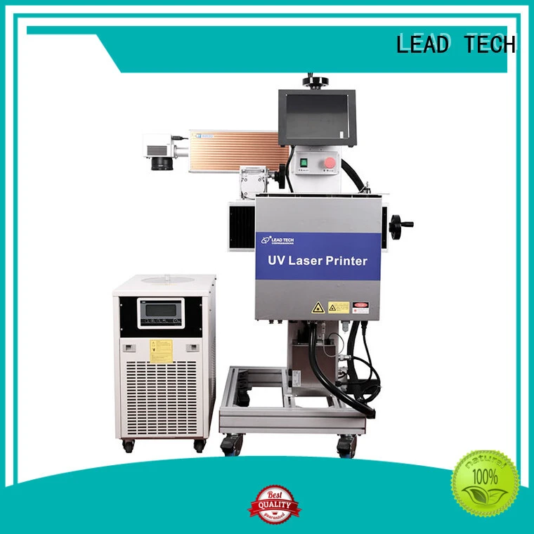 laser batch coding machine top manufacturer LEAD TECH 1