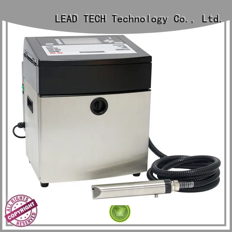 inkjet batch coding machine best workmanship LEAD TECH 1
