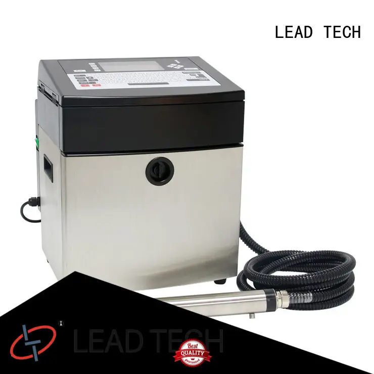 continuous inkjet printer professtional reasonable price LEAD TECH 1
