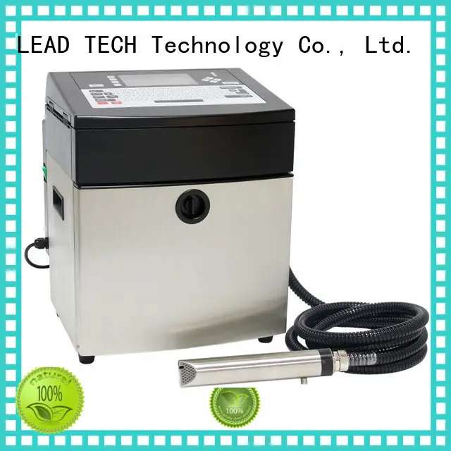 inkjet coding machine good heat dissipation aluminum structure LEAD TECH 1
