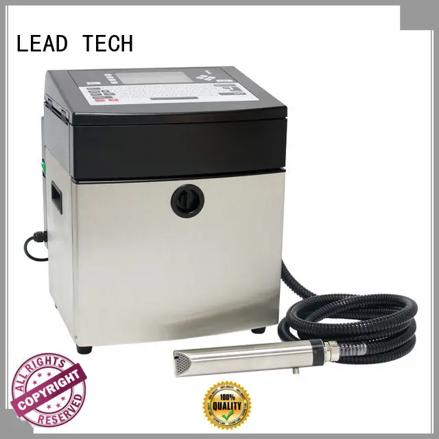 inkjet coding machine high-performance from best fatcory LEAD TECH 1