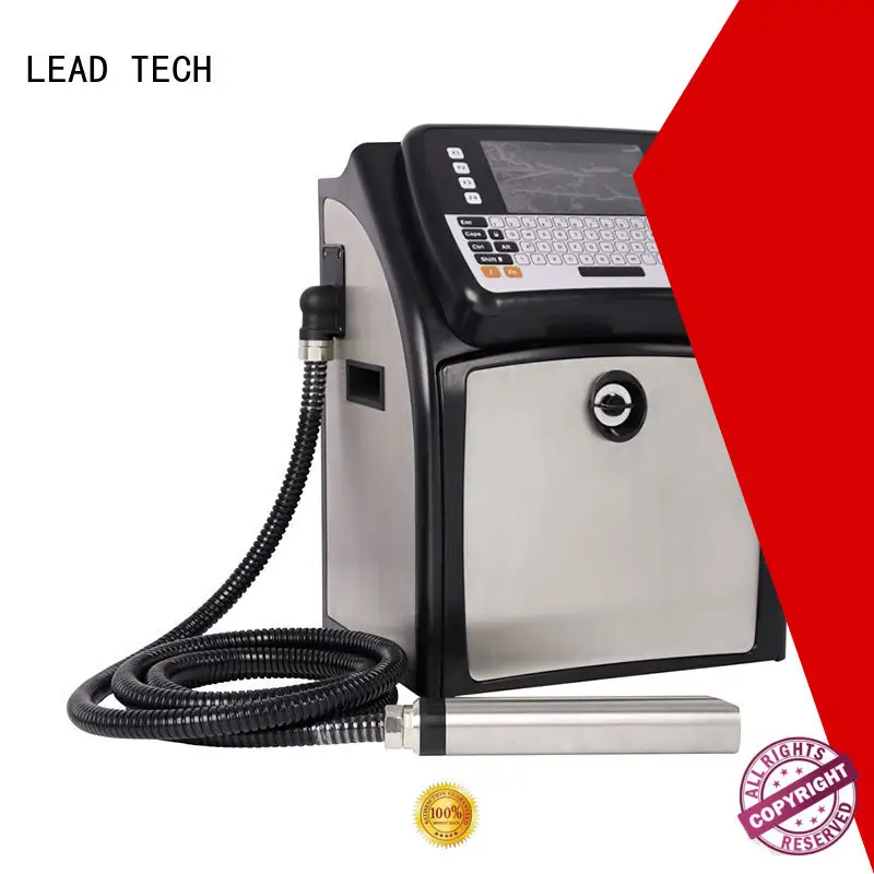 LEAD TECH innovative inkjet coding machine high-performance from best fatcory 1