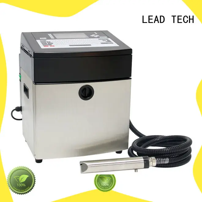 LEAD TECH dust-proof inkjet batch coding machine OEM reasonable price 1