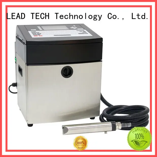 LEAD TECH inkjet batch coding machine fast-speed reasonable price 1