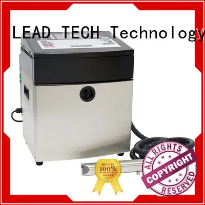 LEAD TECH continuous inkjet printer good heat dissipation aluminum structure 1