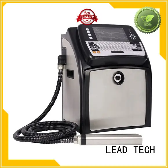 LEAD TECH inkjet batch coding machine reasonable price 1
