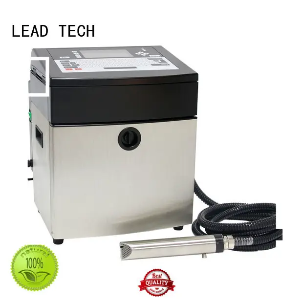 LEAD TECH continuous inkjet printer easy-operated best workmanship 1