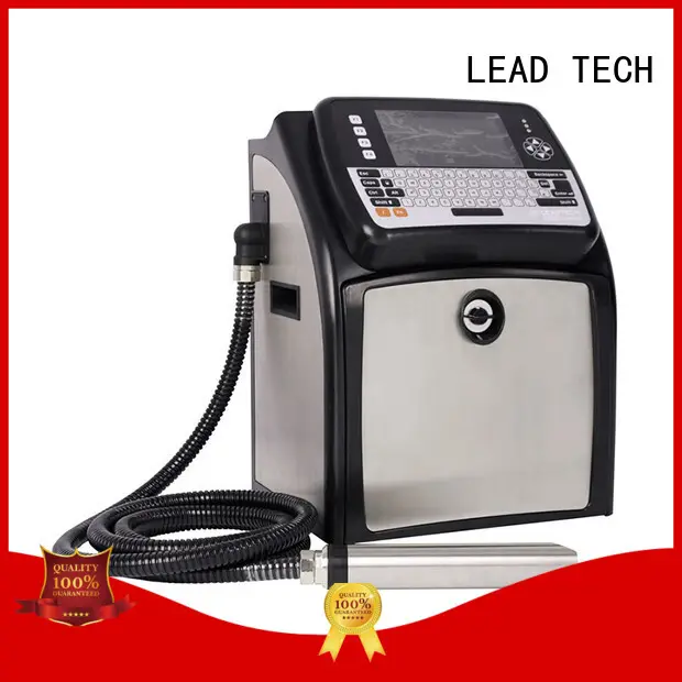 LEAD TECH inkjet batch coding machine fast-speed at discount1 1