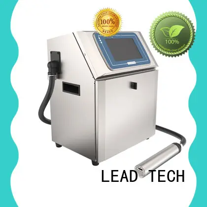 LEAD TECH hot-sale inkjet batch coding machine easy-operated reasonable price 1