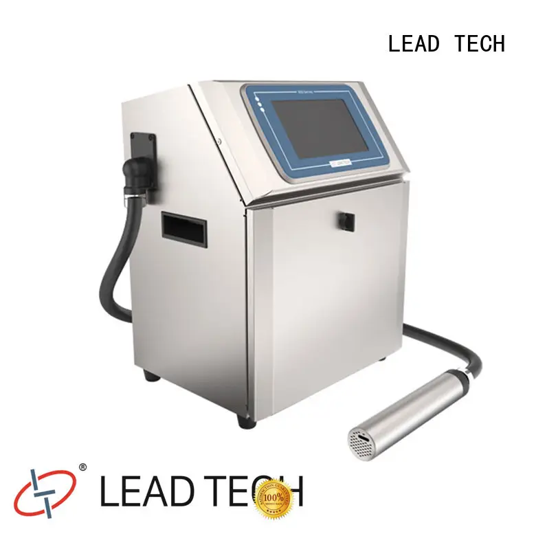 LEAD TECH continuous inkjet printer good heat dissipation best workmanship 1