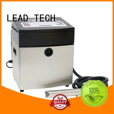 LEAD TECH commercial inkjet coding machine high-performance reasonable price 1