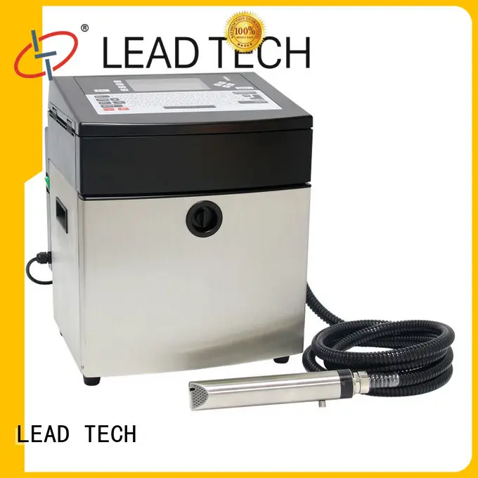 LEAD TECH Tintasugaras jelölési rendszerek jó hőeloszlás a napi vegyiipar nyomtatására 1
