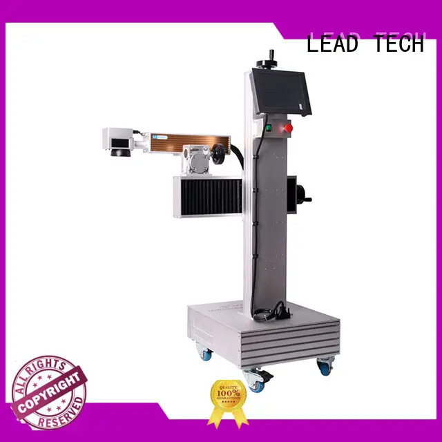 LEAD TECH co2 laser machine fast-speed for daily chemical industry printing 1