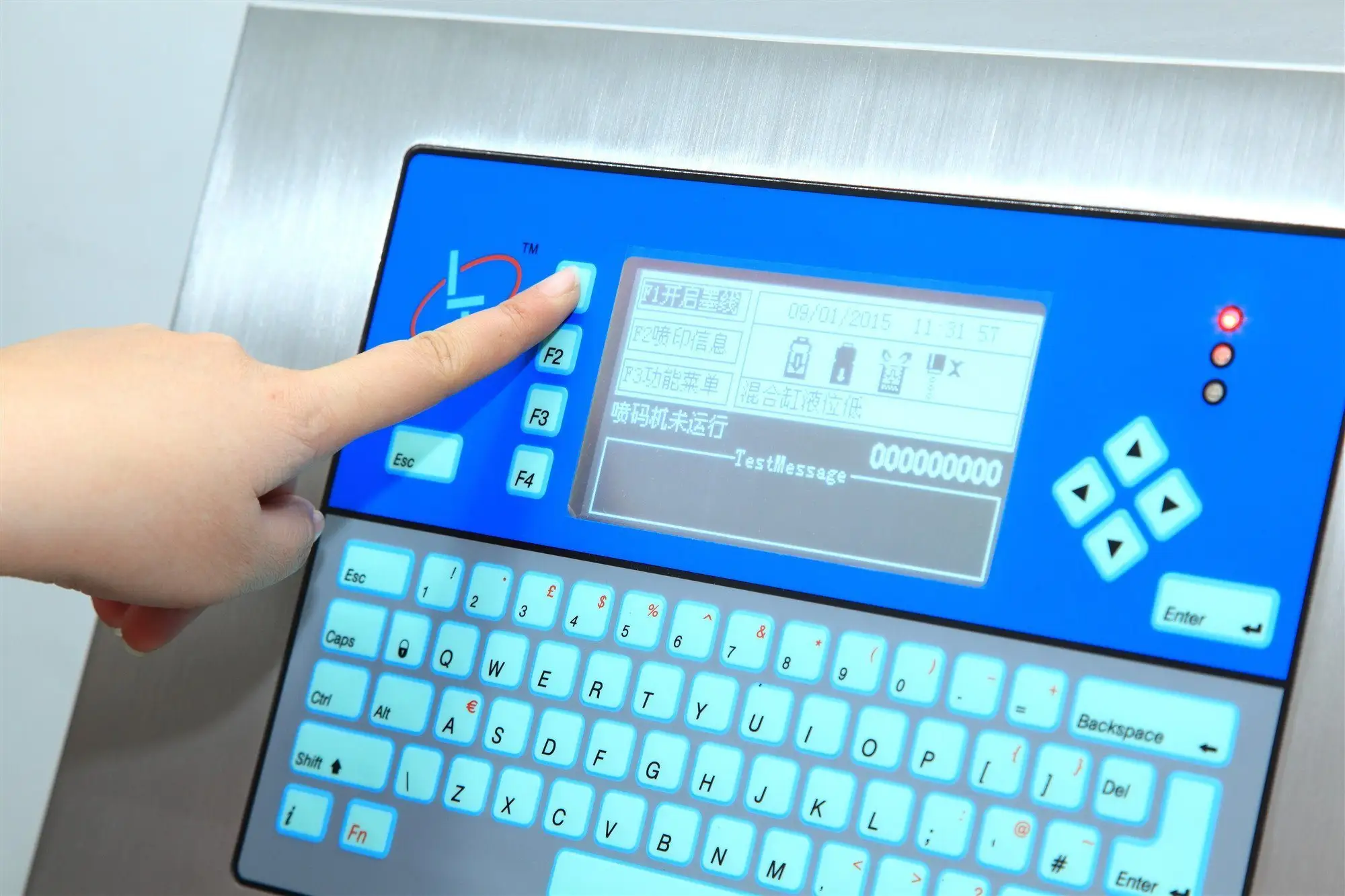Macchina di codifica a getto d'inchiostro bianco LT720 LT720 1