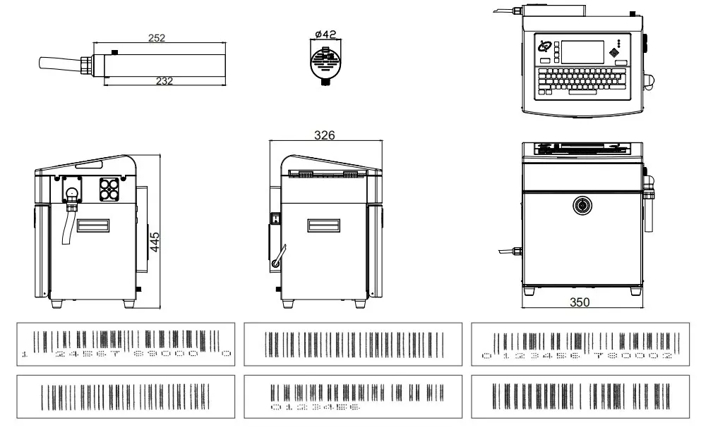 Leadtech Coding New pet bottle date printing machine professtional for daily chemical industry printing 8