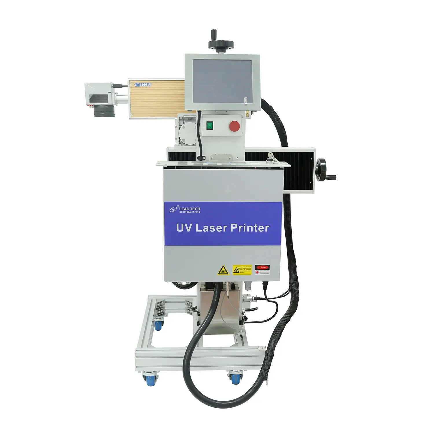 Lead Tech Lt8003u/Lt8005u UV 3W/5W High Precision Digital Laser Engraving Marking Printer for Cables/PVC Sheets 1