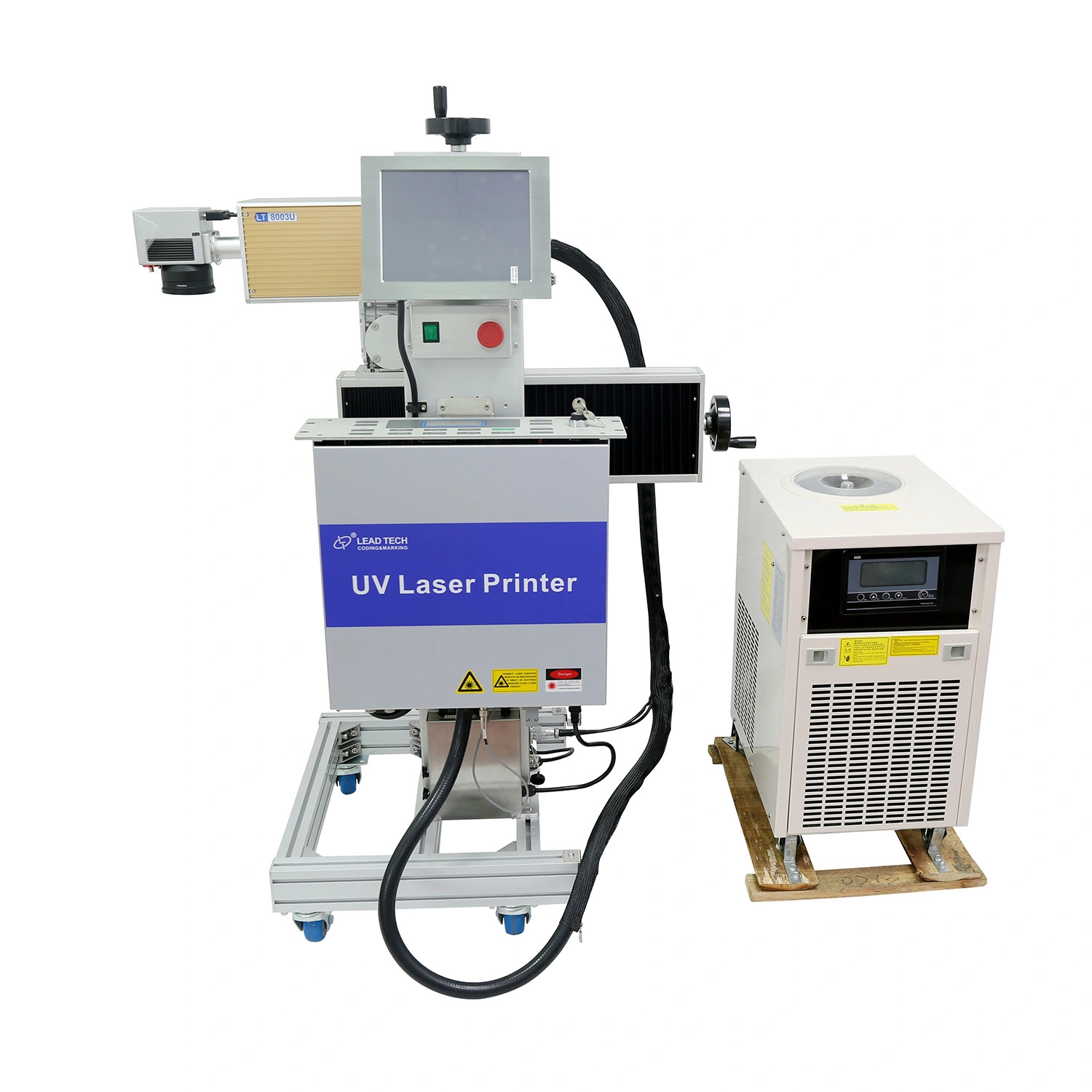 Lead Tech Lt8003u/Lt8005u UV 3W/5W High Precision Digital Laser Engraving Marking Printer for Pipe/Leather 1