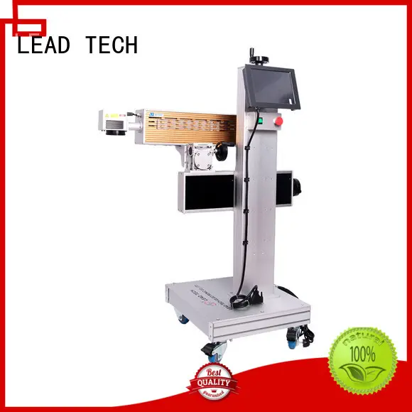 LEAD TECH aluminum structure marking machine manufacturer easy-operated for auto parts printing 1