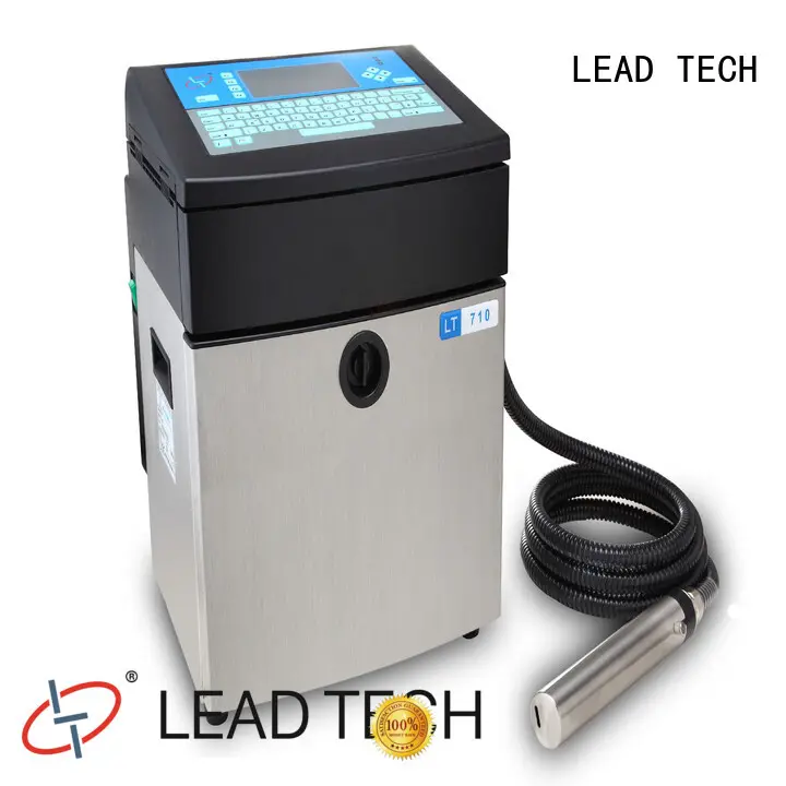 LEAD TECH Best ink jet coders company for auto parts printing 1