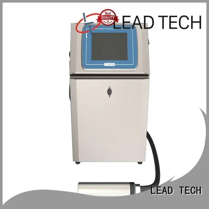 LEAD TECH non contact inkjet printer fast-speed for drugs industry printing 1