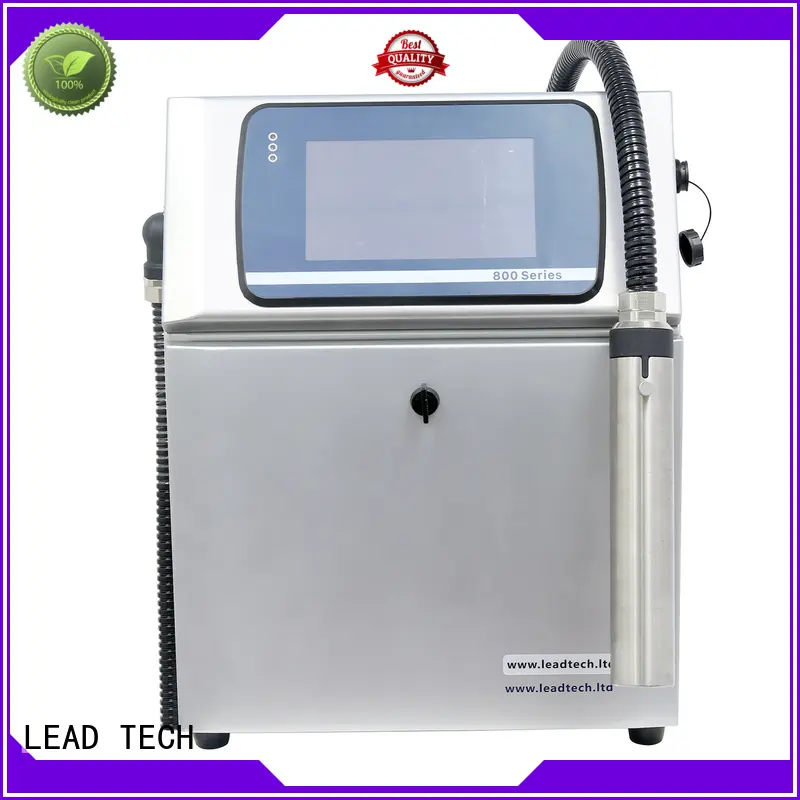 LEAD TECH Best white ink for inkjet printer professtional for tobacco industry printing 1