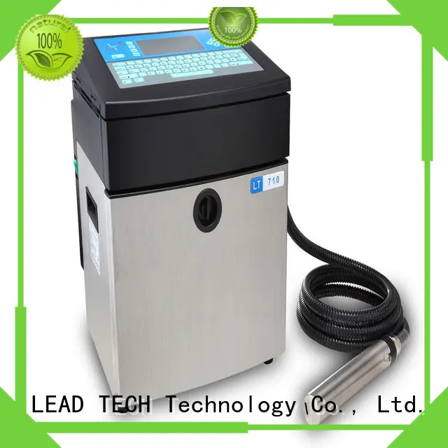LEAD TECH inkjet printer test for business for drugs industry printing 1