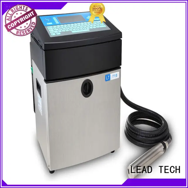 LEAD TECH continuous inkjet technology fast-speed for building materials printing 1