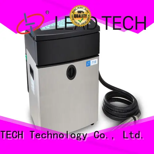 LEAD TECH innovative industrial inkjet marking fast-speed for beverage industry printing 1