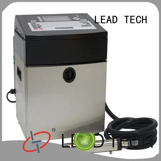 LEAD TECH what's an inkjet printer company for food industry printing 1