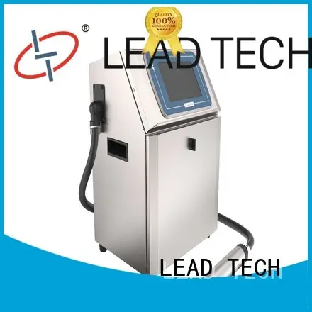LEAD TECH commercial cij inkjet OEM for building materials printing 1