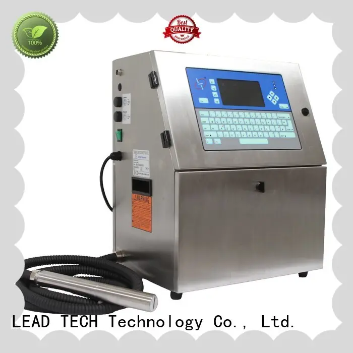 LEAD TECH videojet inkjet printer for beverage industry printing 1
