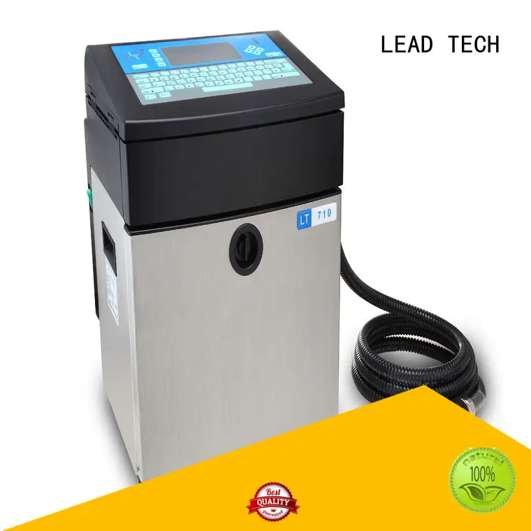 LEAD TECH imprimante à jet d'encre thermique vs fournisseurs d'imprimantes à jet d'encre pour l'impression de l'industrie des boissons 1