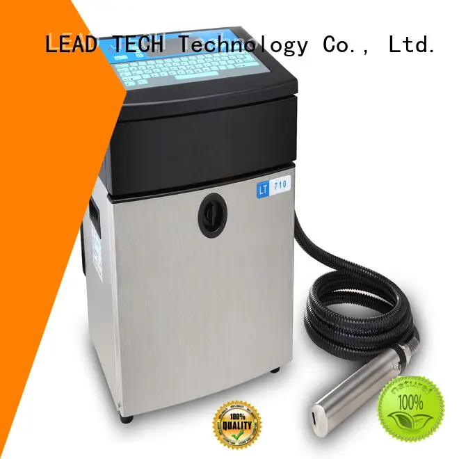 LEAD TECH industrial inkjet barcode printers company for drugs industry printing 1