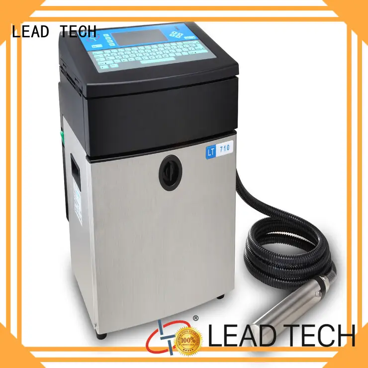 LEAD TECH inkjet printer colors Supply for tobacco industry printing 1