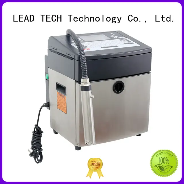 LEAD TECH commercial matthews inkjet printers good heat dissipation for auto parts printing 1