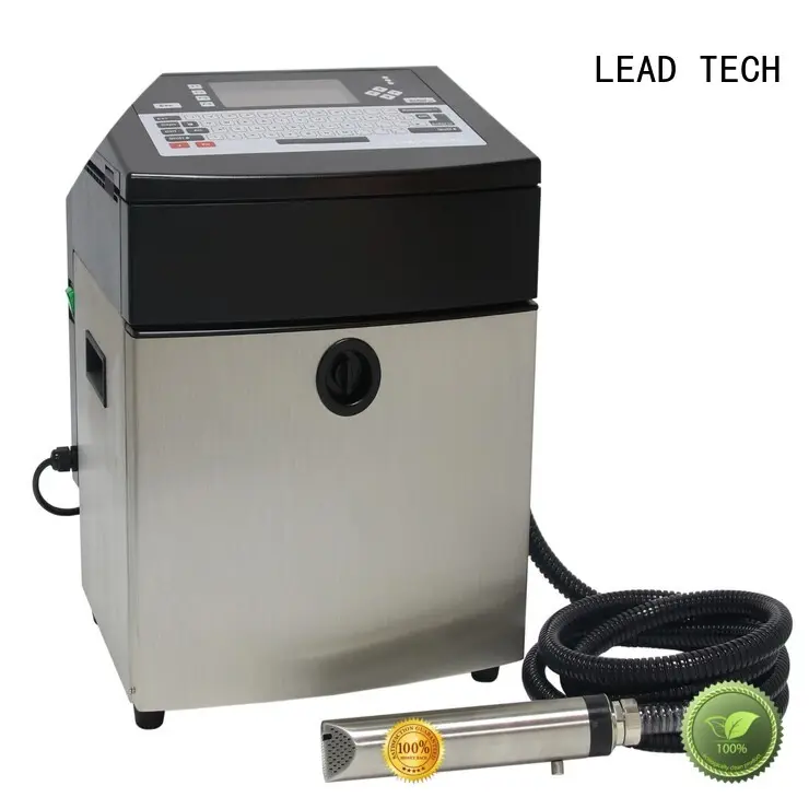 LEAD TECH continuous ink printer professtional for tobacco industry printing 1