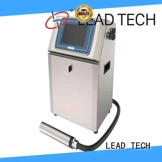 LEAD TECH Hoogwaardige datumcodeerder Printer Fast-snelheid voor afdrukken van auto-onderdelen 1