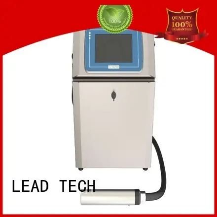 LEAD TECH Custom inkjet printer test OEM for beverage industry printing 1
