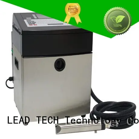LEAD TECH Stampante a getto d'inchiostro continuo India facile a livello per la stampa dell'industria del tabacco 1