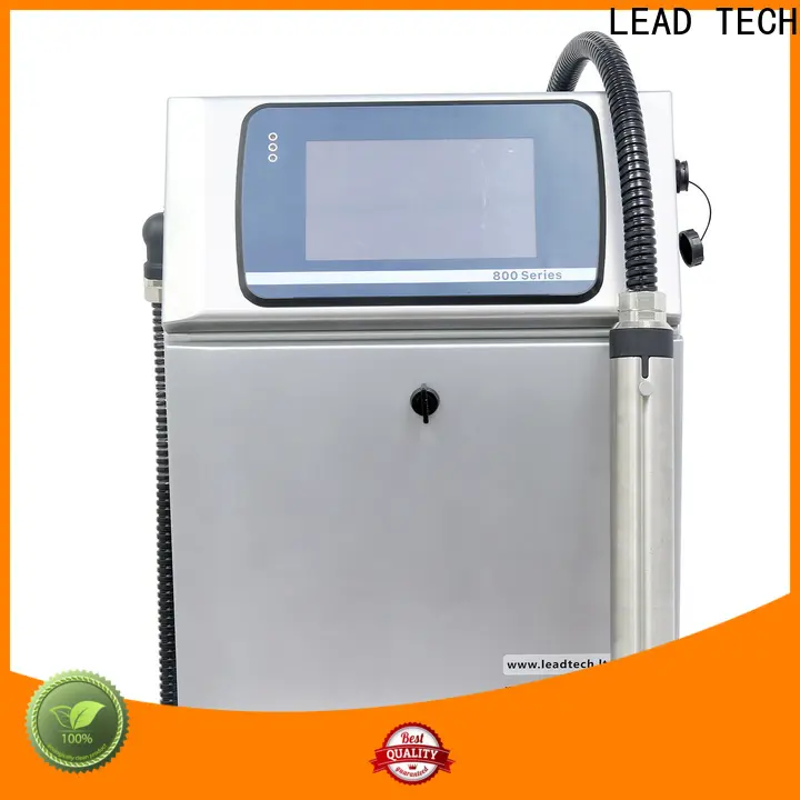 LEAD TECH domino cij printer for tobacco industry printing 1