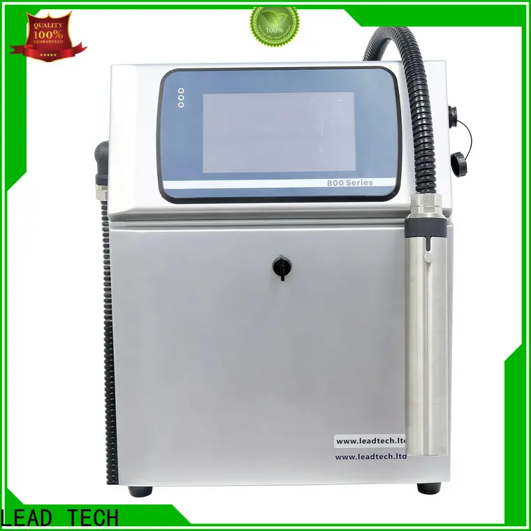 LEAD TECH inkjet printer consumables fast-speed for beverage industry printing 1
