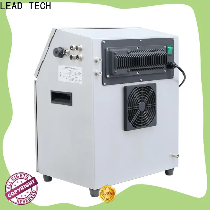 LEAD TECH advantages of inkjet printer good heat dissipation for tobacco industry printing 1