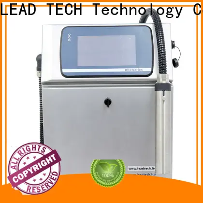 LEAD TECH continuous printing for food industry printing 1