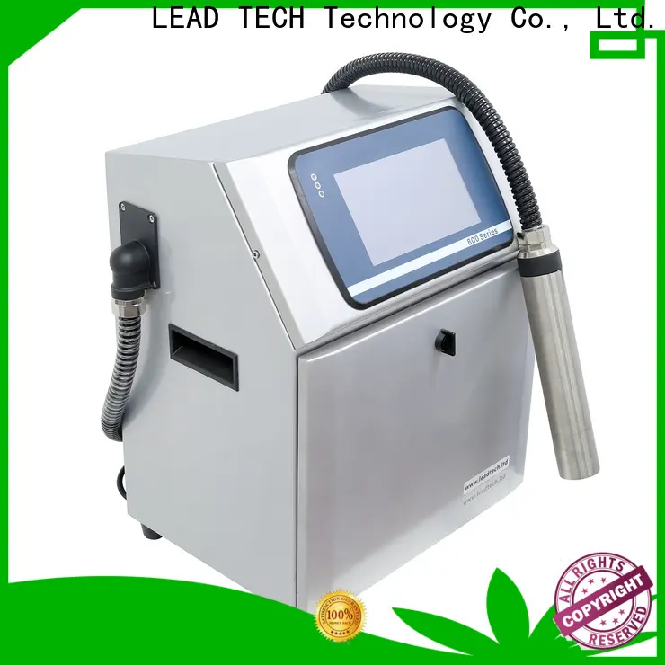LEAD TECH bulk date coder printer custom for pipe printing 1