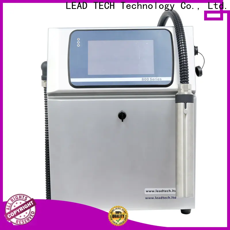 LEAD TECH inkjet printer history Supply for building materials printing 1