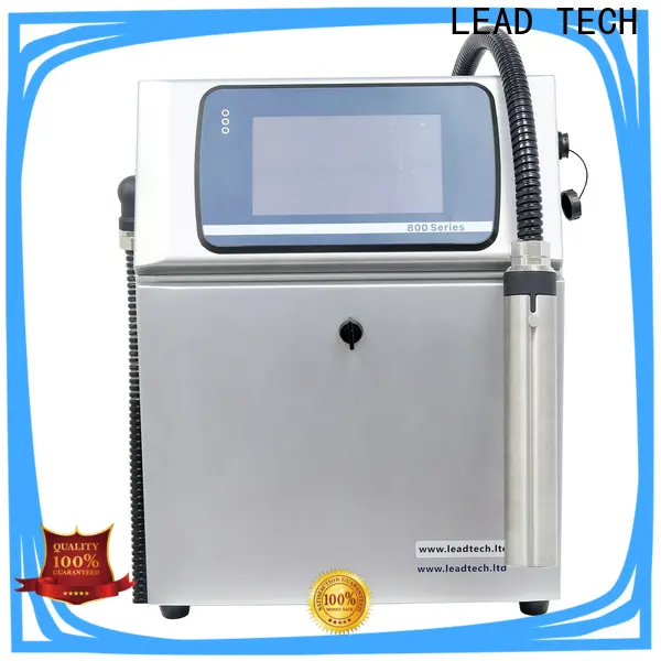 LEAD TECH inkjet printer history custom for auto parts printing 1
