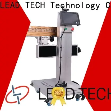 LEAD TECH co2 laser etching fast-speed for pipe printing 1